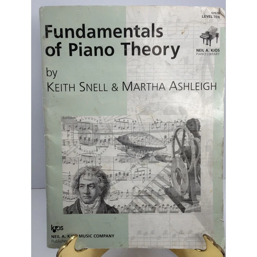 GP670 - Fundamentals of Piano Theory - Level 10 (Neil A. Kjos Piano Library)
